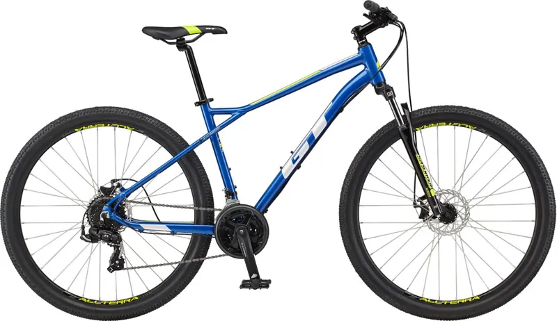 GT Aggressor Sport 27.5/29er 2022 Hardtail Mountain Bike - Blue