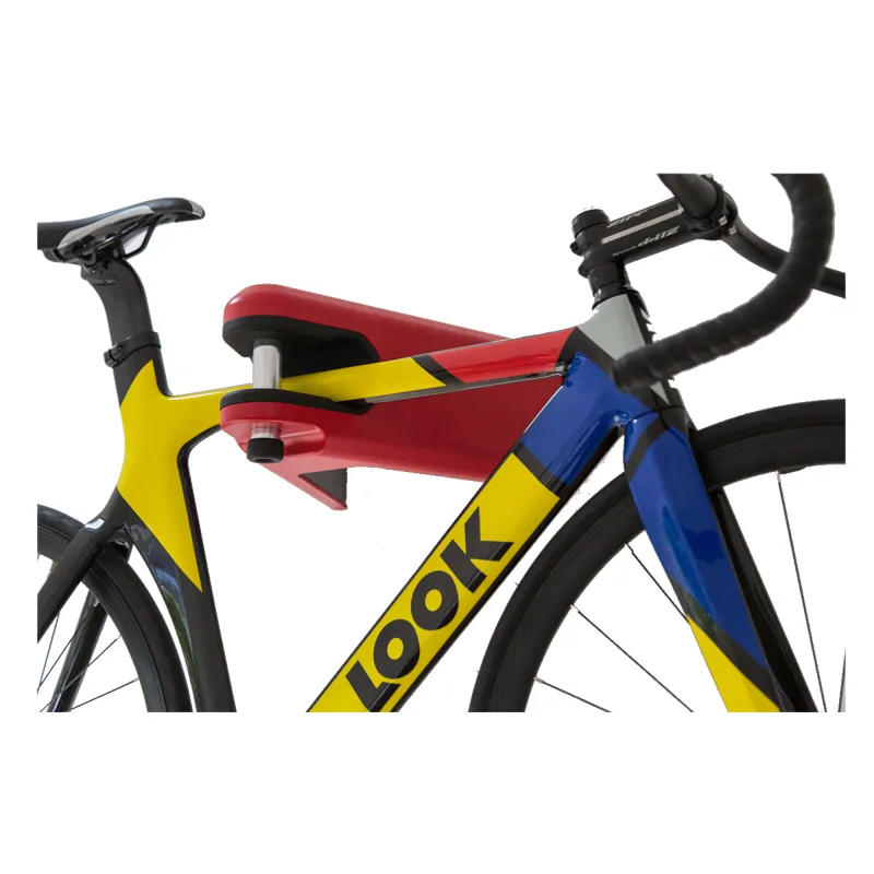 HipLok AirLok Wall Mounted Lock/Hanger - 1 Bike - Red-1