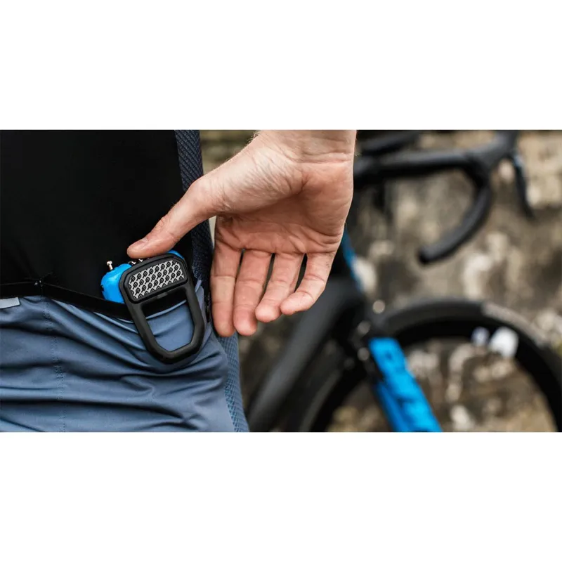 HipLok FX Wearable Retractable Combination Lock - Cyan - 100cm-1