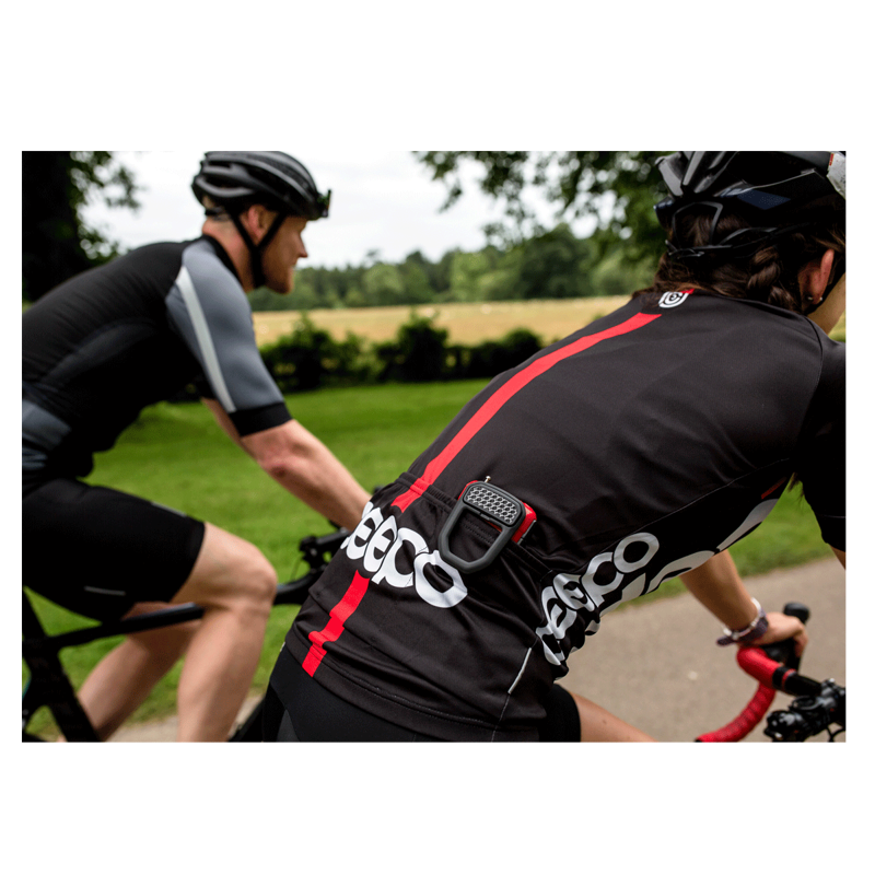 HipLok FX Wearable Retractable Combination Lock - Red - 100cm-1