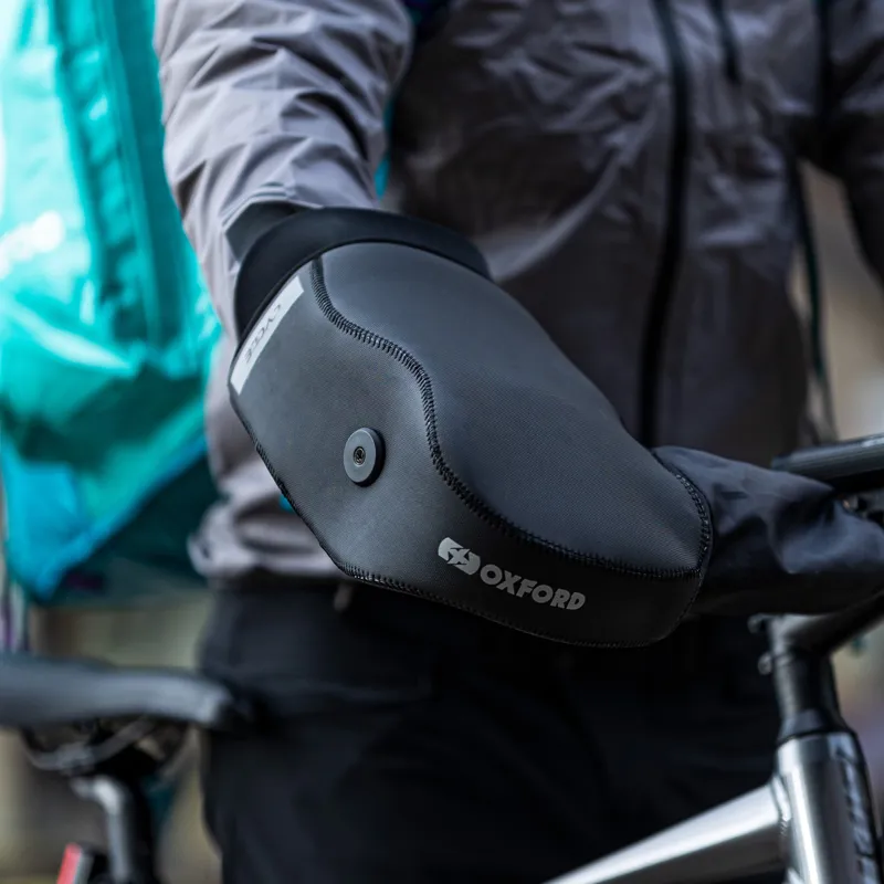 Oxford Cycle Muffs - Black-8