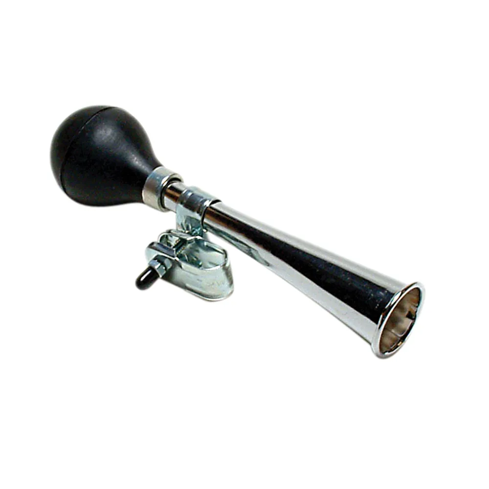 uPRISE Bikes Oxford 7 Inch Junior Size Bulb Horn - Silver | Price match, 365 day return s, 18-Month Warranty, Finance Available & Free UK Delivery