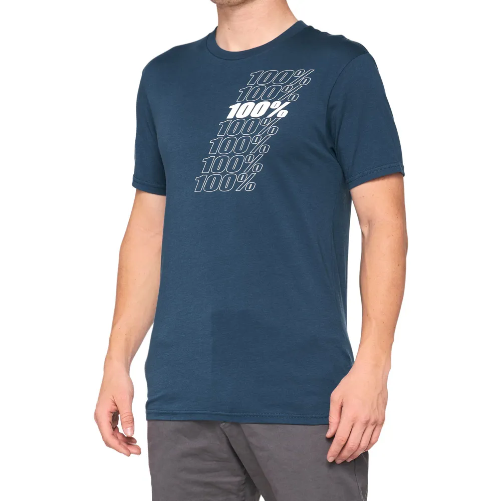 uPRISE Bikes 100 Percent Nord T-Shirt - Slate Blue | Price match, 365 day return s, 18-Month Warranty, Finance Available & Free UK Delivery