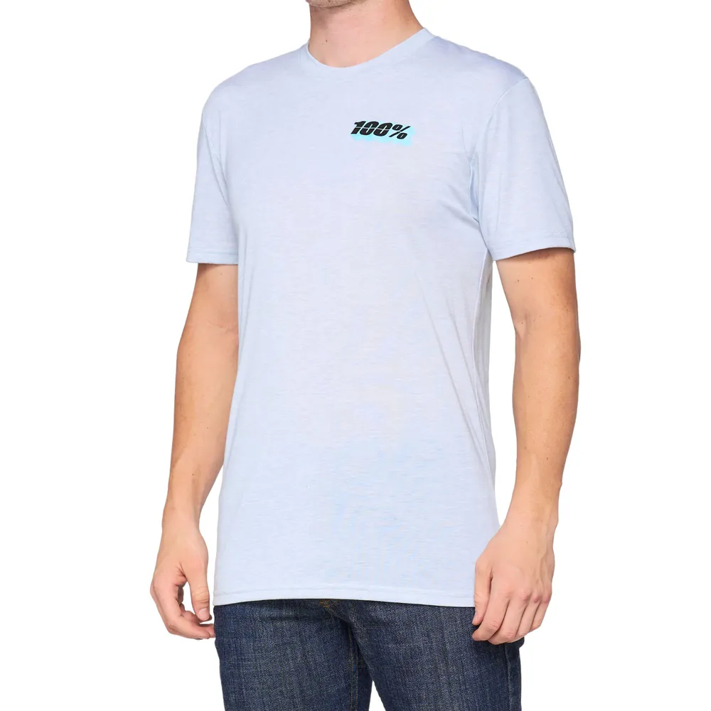 uPRISE Bikes 100 Percent Jari Tech T-Shirt - Light Grey | Price match, 365 day return s, 18-Month Warranty, Finance Available & Free UK Delivery