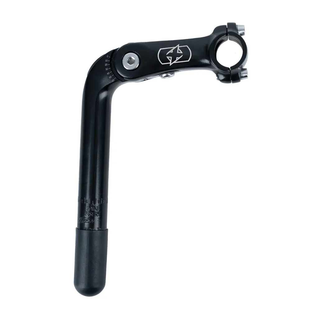 uPRISE Bikes Oxford Adjustable Quill Handlebar Stem - 25.4 x 90mm - Black | Price match, 365 day return s, 18-Month Warranty, Finance Available & Free UK Delivery