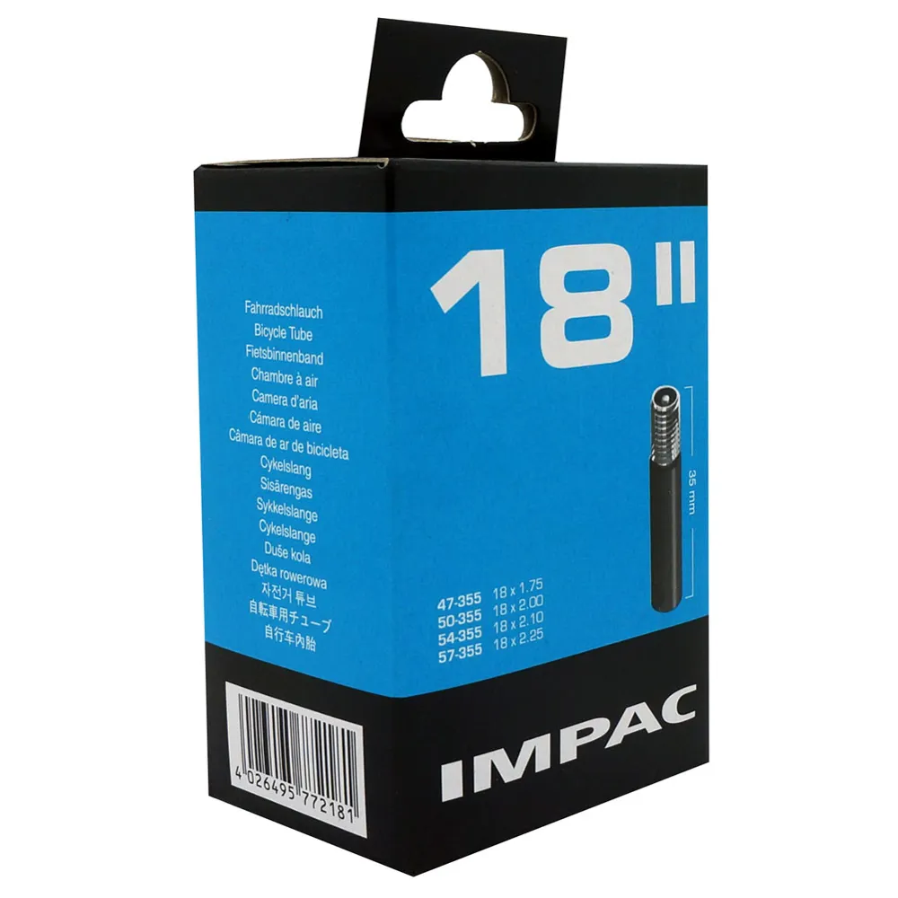 uPRISE Bikes Schwalbe Impac AV18 18 x 1.75/2.25 Inner Tube - Schrader | Price match, 365 day return s, 18-Month Warranty, Finance Available & Free UK Delivery