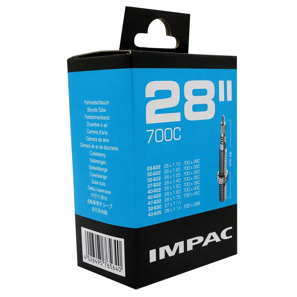 uPRISE Bikes Schwalbe Impac SV28 700c Inner Tubes - Presta | Price match, 365 day return s, 18-Month Warranty, Finance Available & Free UK Delivery