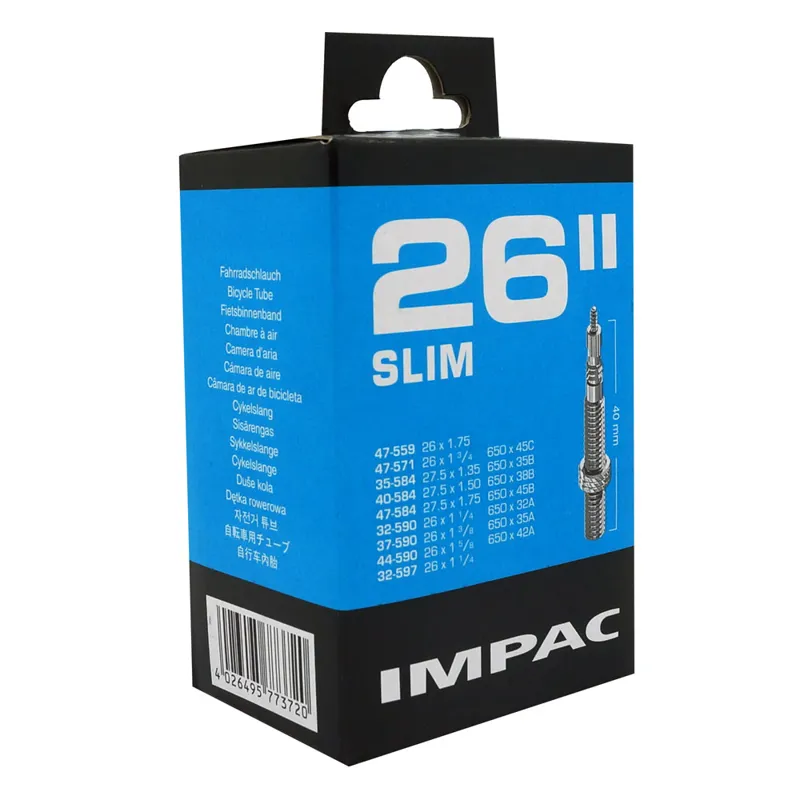 Schwalbe Impac SV26 26 Inch Inner Tubes - Presta-1