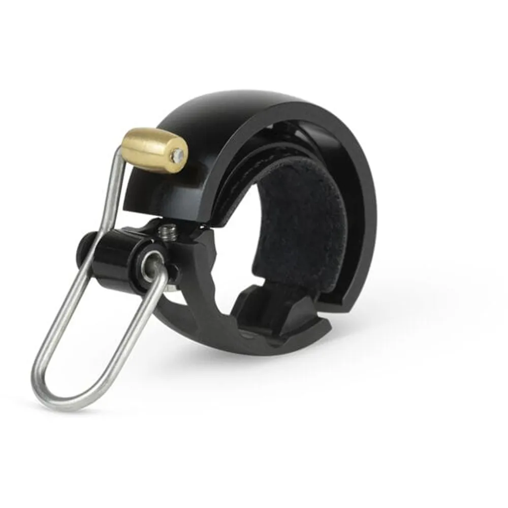 uPRISE Bikes Knog Oi Luxe Bell - Black | Price match, 365 day return s, 18-Month Warranty, Finance Available & Free UK Delivery