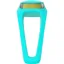 Knog Frog V3 USB Front Light - Awesome Aquamarine