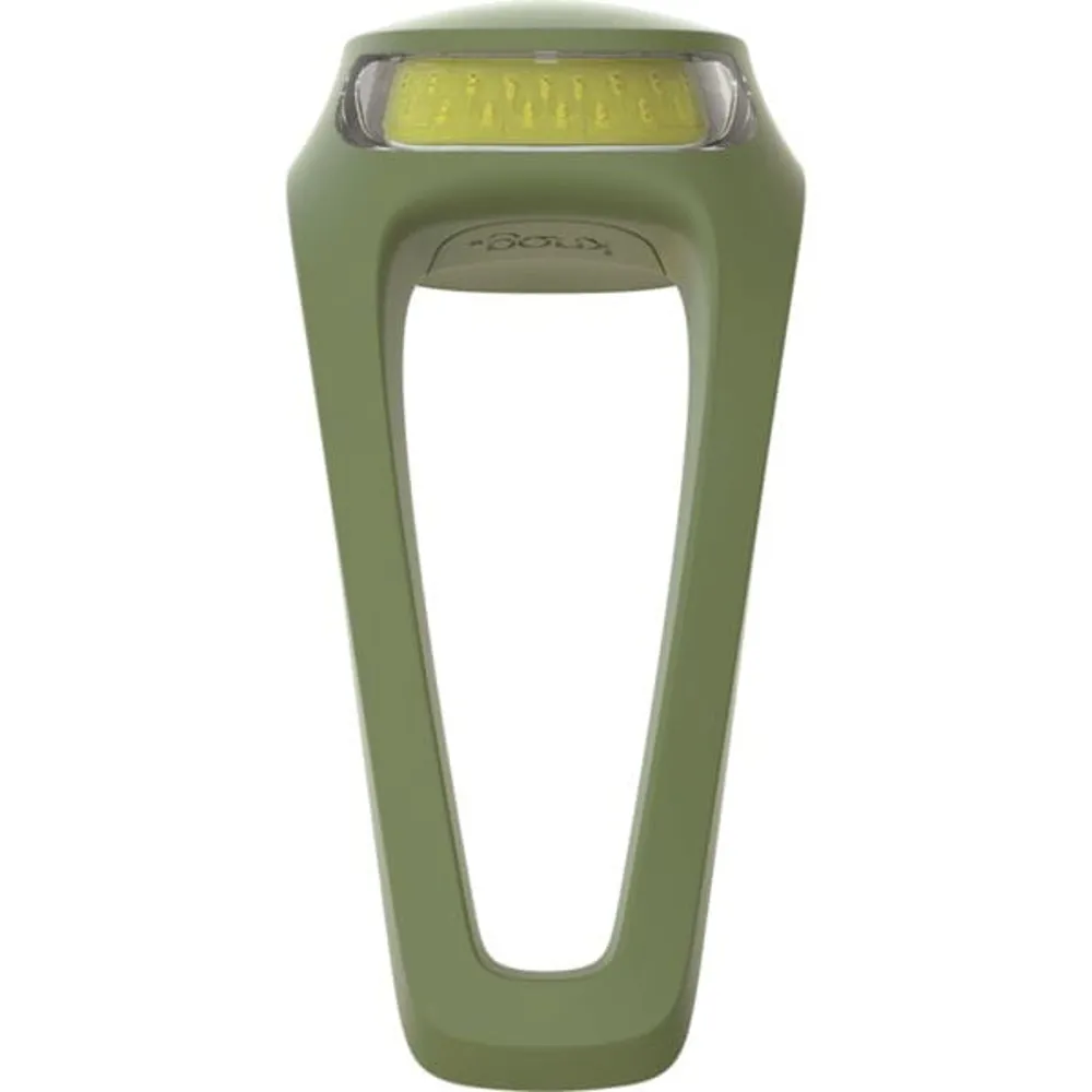 uPRISE Bikes Knog Frog V3 USB Front Light - Army Jacket Green | Price match, 365 day return s, 18-Month Warranty, Finance Available & Free UK Delivery