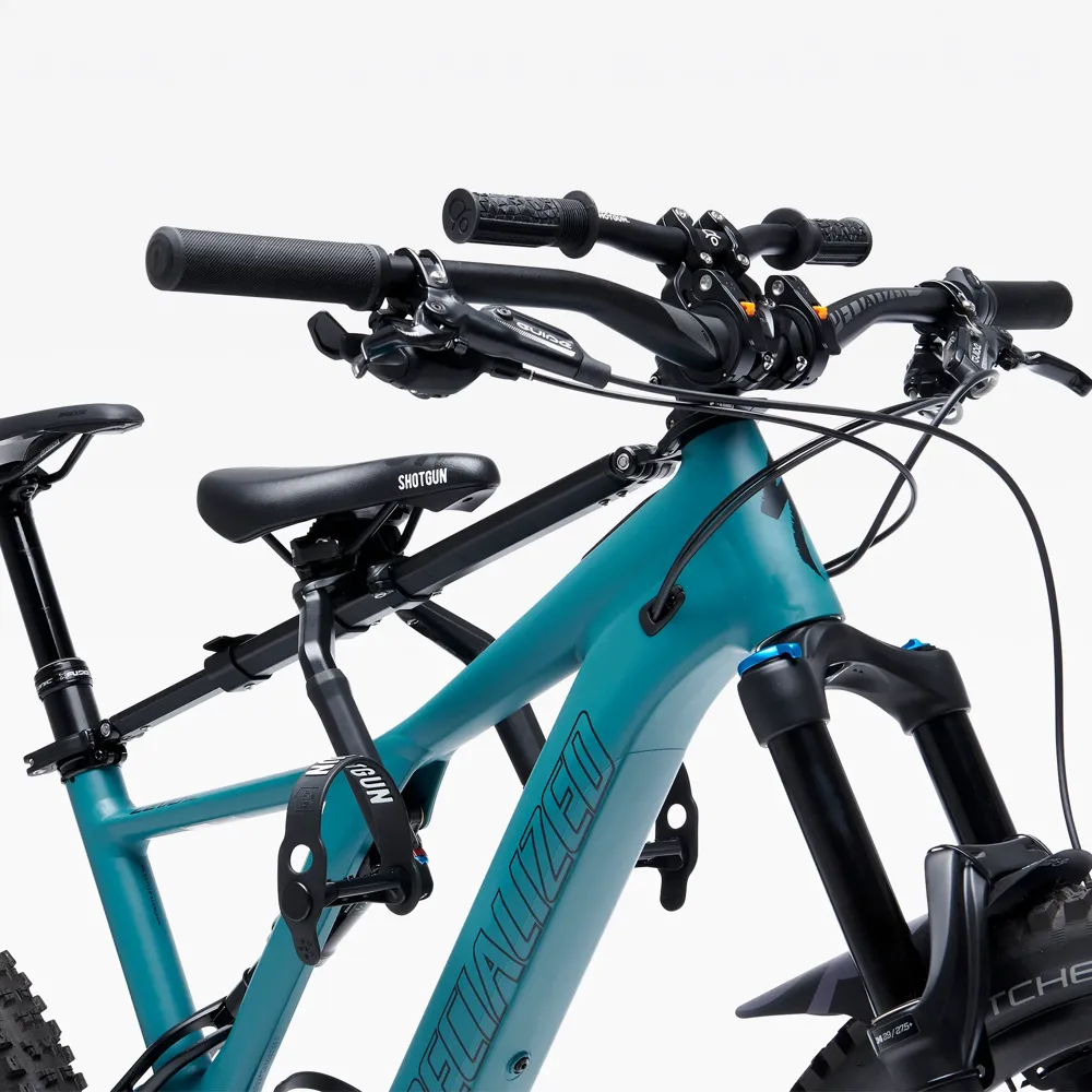 uPRISE Bikes Kids Ride Shotgun Pro Combo Box - MTB Front Children's Bike Seat | Price match, 365 day return s, 18-Month Warranty, Finance Available & Free UK Delivery
