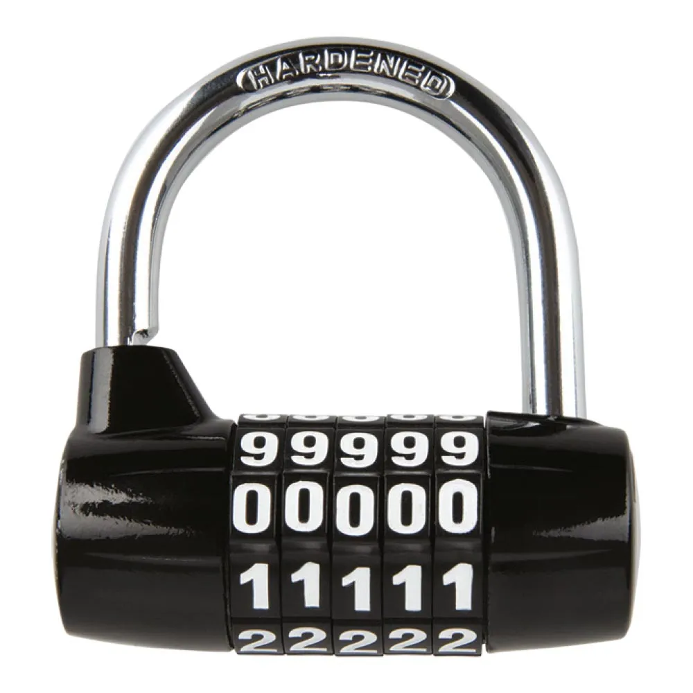 uPRISE Bikes Oxford 5-Digit Combination Padlock | Price match, 365 day returns, 18-Month Warranty, Finance Available & Free UK Delivery