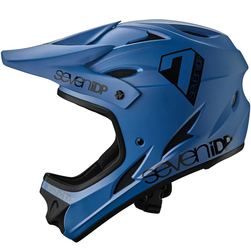 7idp M1 Full Face Mountain Bike Helmet - Diesel Blue-4