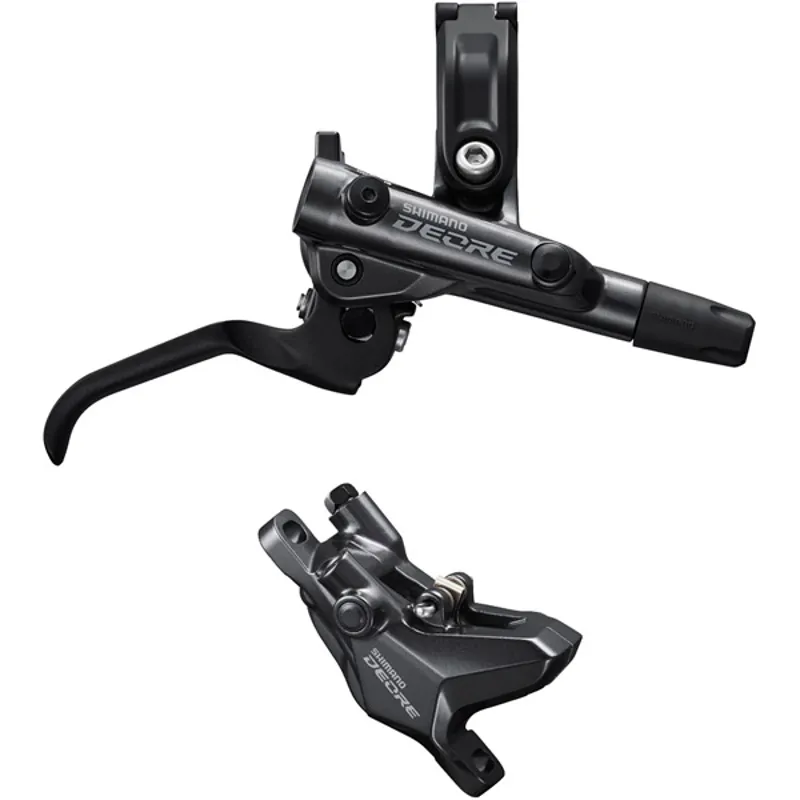 Shimano BR-M6100/BL-M6100 Deore Brake Lever/Post Mount 2 Pot Calliper-1