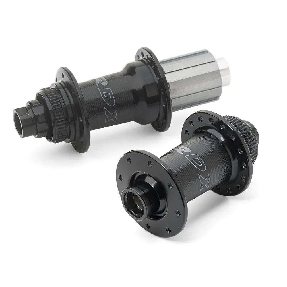 uPRISE Bikes Miche R-DX Road Disc Wheel Hubs - Black | Price match, 365 day returns, 18-Month Warranty, Finance Available & Free UK Delivery