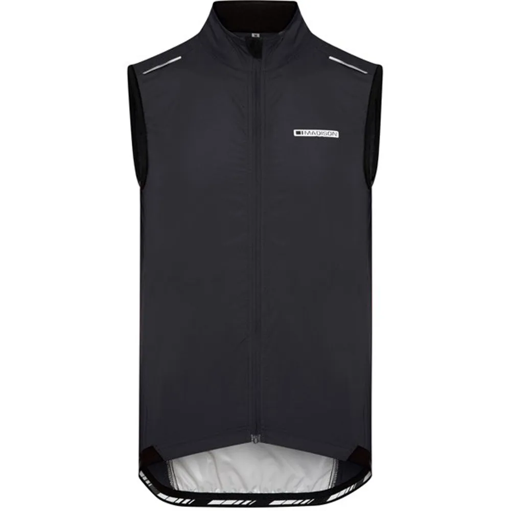 uPRISE Bikes Madison Sportive Windproof Gilet - Black | Price match, 365 day return s, 18-Month Warranty, Finance Available & Free UK Delivery