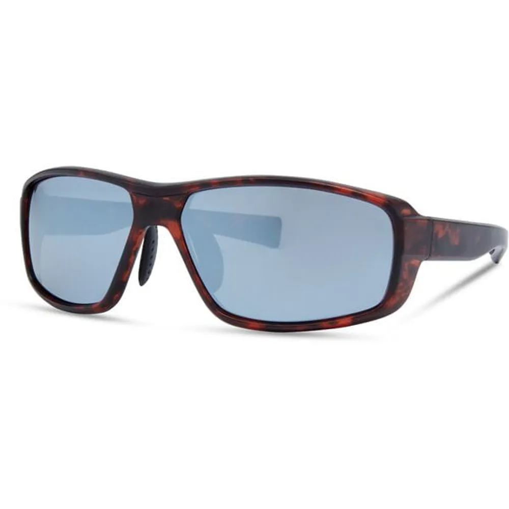 uPRISE Bikes Madison Target Sunglasses - Brown Tortoiseshell - Silver Mirror Lens | Price match, 365 day return s, 18-Month Warranty, Finance Available & Free UK Delivery