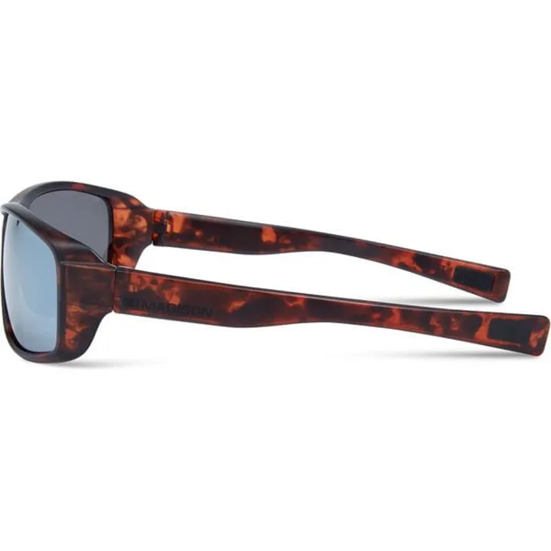 Madison Target Sunglasses - Brown Tortoiseshell - Silver Mirror Lens-1