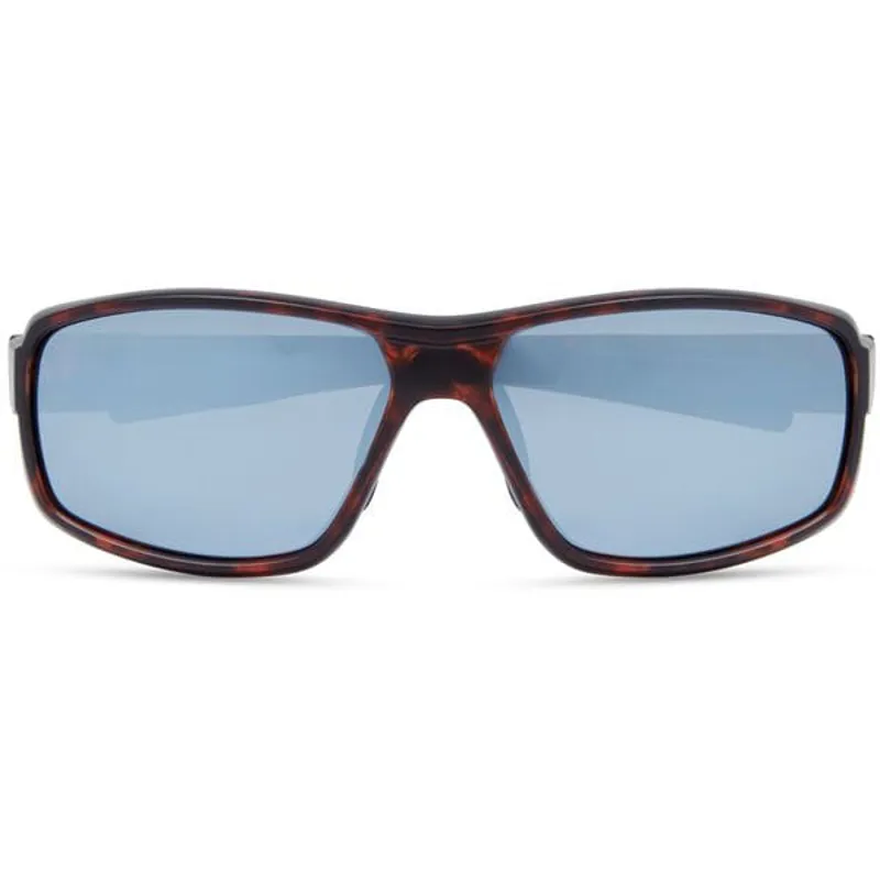 Madison Target Sunglasses - Brown Tortoiseshell - Silver Mirror Lens-4