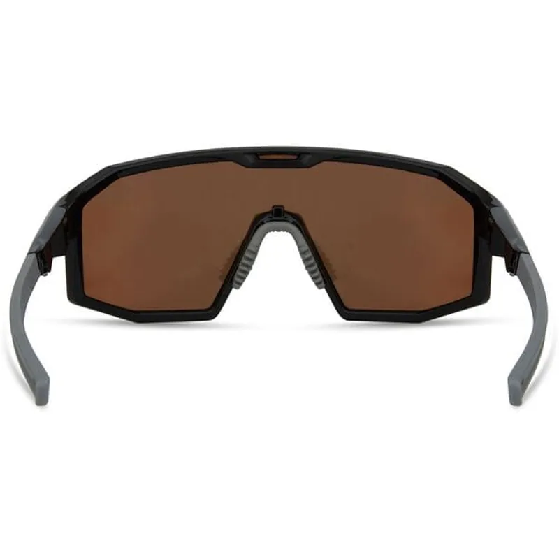 Madison Enigma Glasses - Matt Black/Bronze Mirror-3