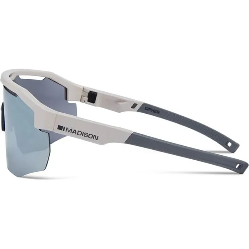 Madison Cipher Sunglasses - Desert Sand - Silver Mirror/Amber/Clear Lens Pack-1