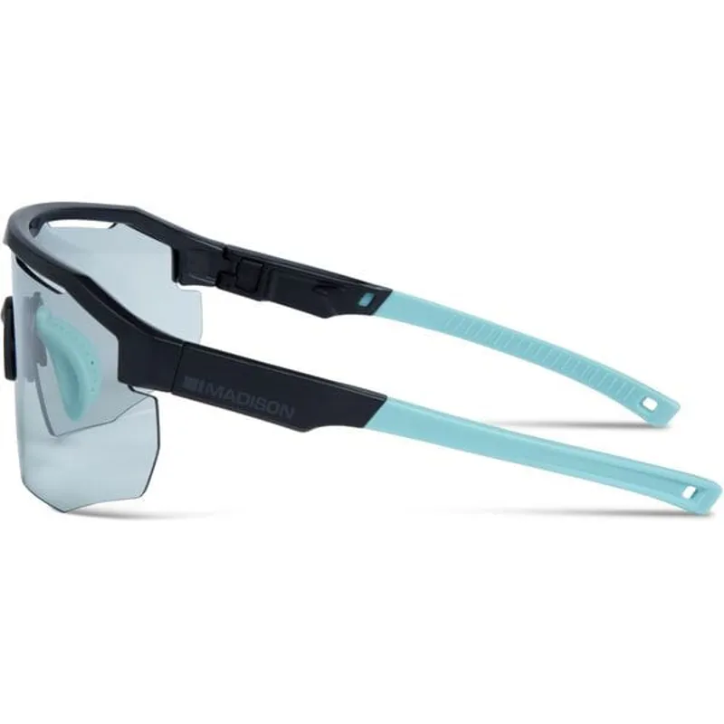 Madison Cipher Sunglasses - Matt Black - Photochromatic Lens-1