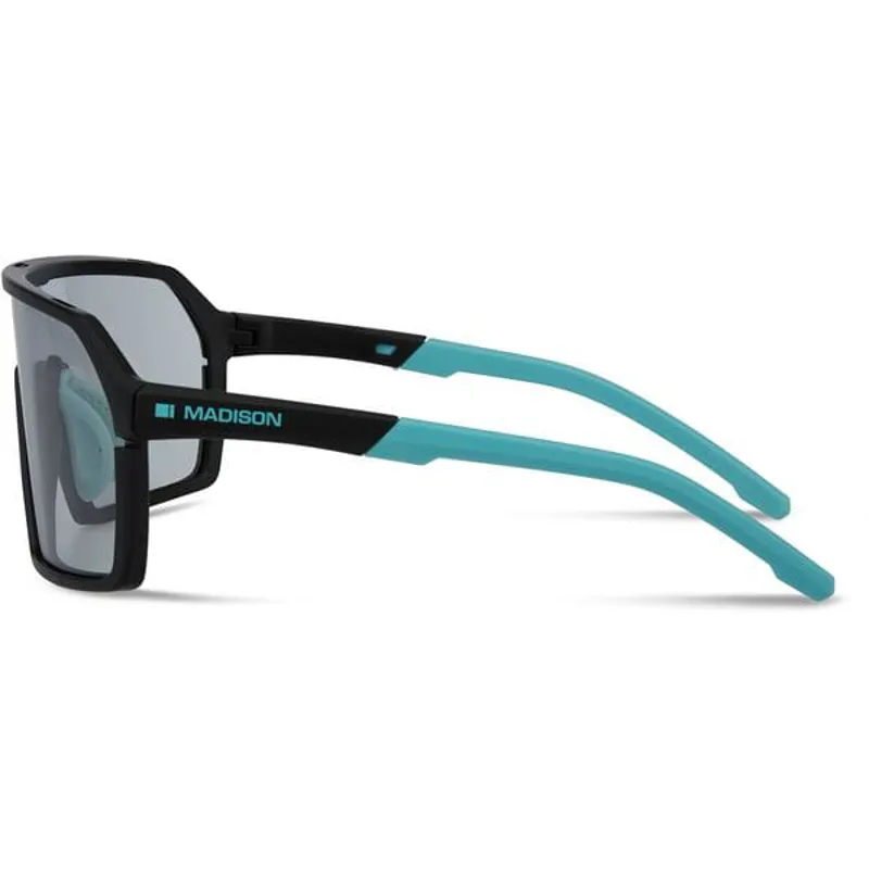 Madison Crypto Glasses - Matt Black - Photochromic Lens-2