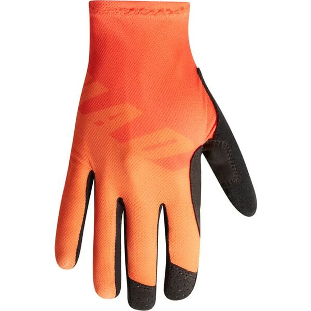 uPRISE Bikes Madison Flux Long Finger Gloves - Chilli Red/Alpine Orange | Price match, 365 day return s, 18-Month Warranty, Finance Available & Free UK Delivery
