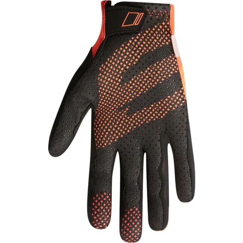 Madison Flux Long Finger Gloves - Chilli Red/Alpine Orange-1