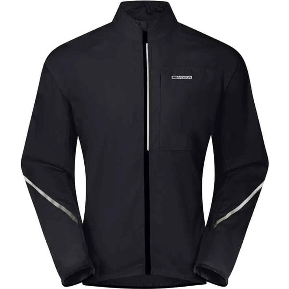 uPRISE Bikes Madison Freewheel Packable Windproof Men's Jacket - Black | Price match, 365 day return s, 18-Month Warranty, Finance Available & Free UK Delivery