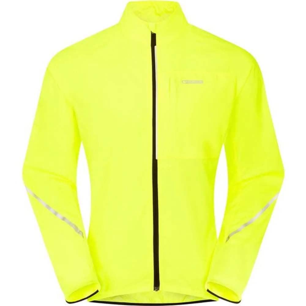 uPRISE Bikes Madison Freewheel Packable Windproof Men's Jacket - Hi-Viz Yellow | Price match, 365 day return s, 18-Month Warranty, Finance Available & Free UK Delivery