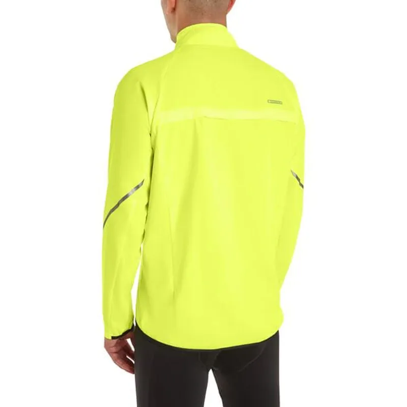 Madison Freewheel Packable Windproof Men's Jacket - Hi-Viz Yellow-3