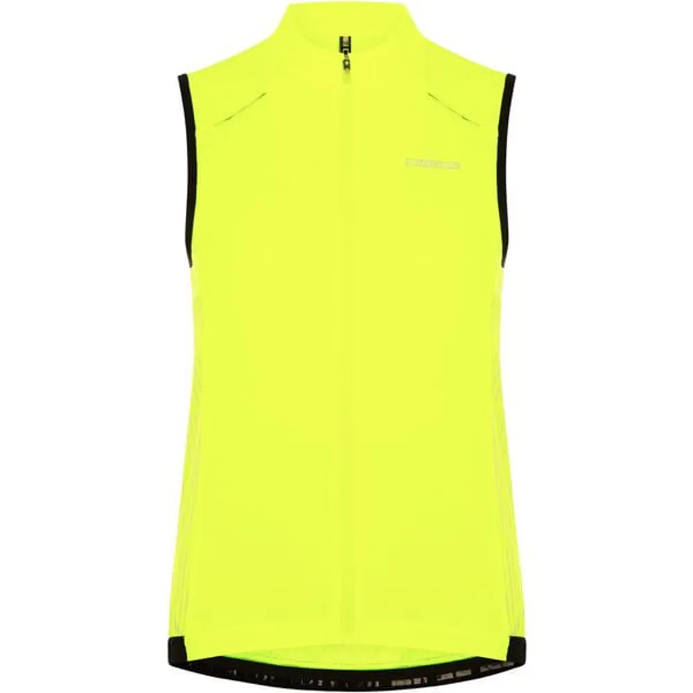 uPRISE Bikes Madison Stellar Reflective Windproof Women's Gilet - Hi-Viz Yellow | Price match, 365 day return s, 18-Month Warranty, Finance Available & Free UK Delivery