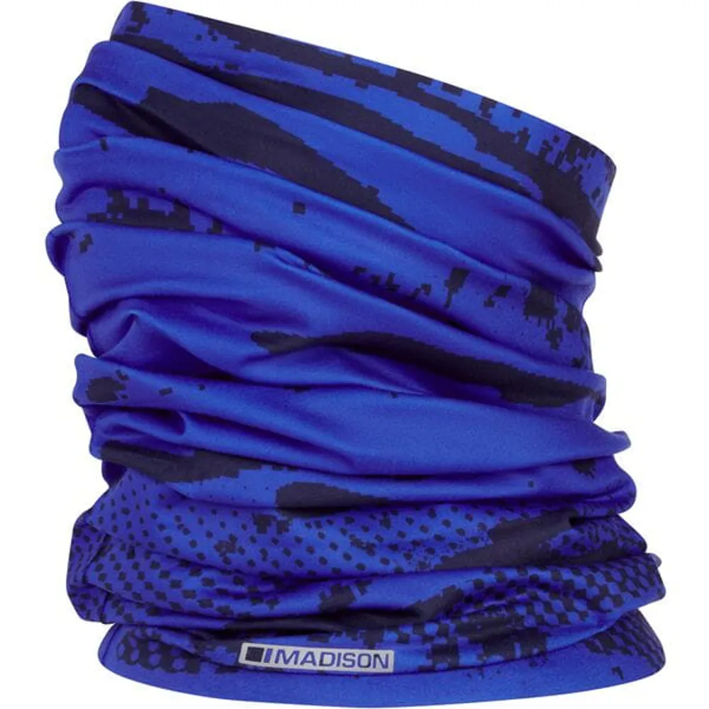 uPRISE Bikes Madison Freewheel Necktube - Dazzling Blue Camo | Price match, 365 day return s, 18-Month Warranty, Finance Available & Free UK Delivery