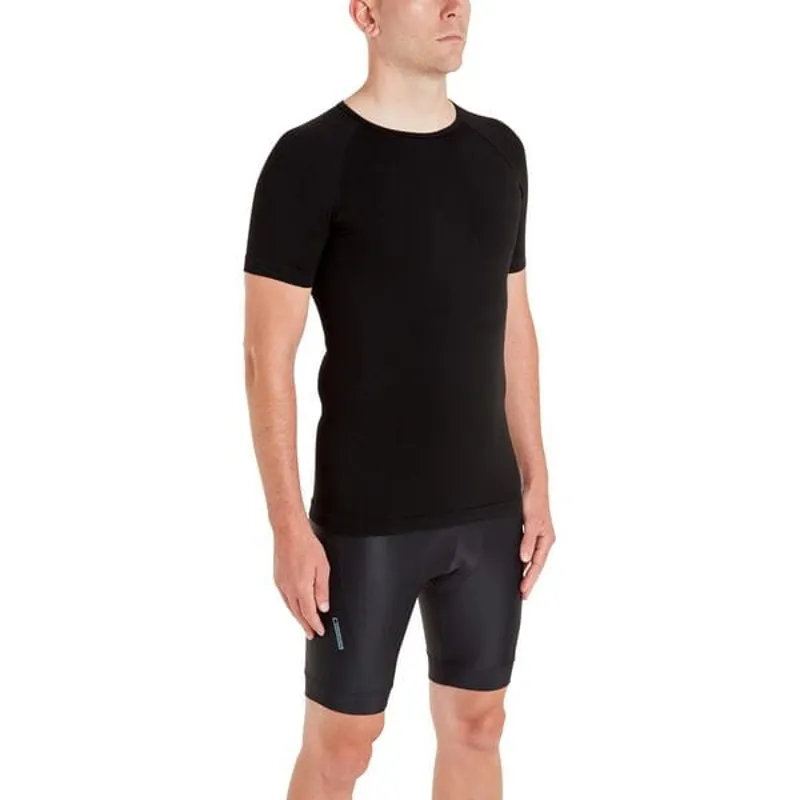 Madison Roam Isoler Mesh Men's Shirt Sleeve Base Layer - Black-2