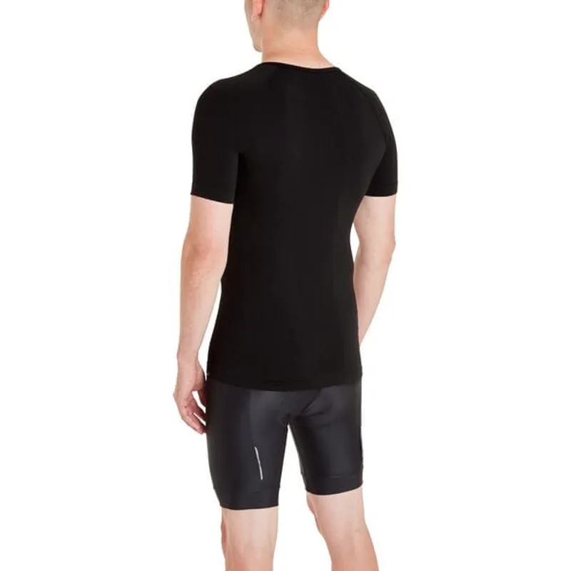 Madison Roam Isoler Mesh Men's Shirt Sleeve Base Layer - Black-3