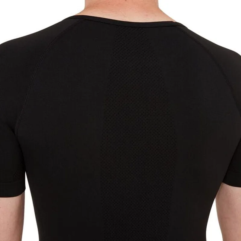 Madison Roam Isoler Mesh Men's Shirt Sleeve Base Layer - Black-5