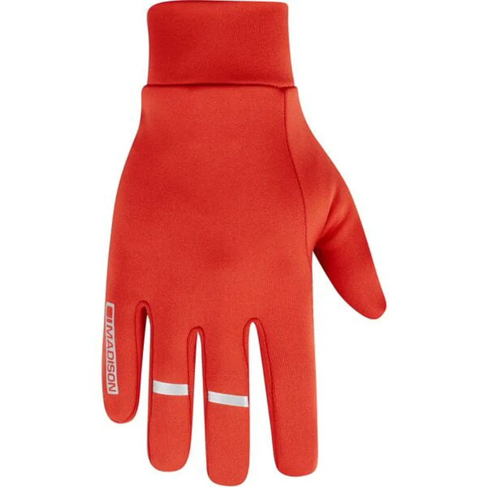 uPRISE Bikes Madison Freewheel Isoler Thermal Long Finger Gloves - Lava Red | Price match, 365 day return s, 18-Month Warranty, Finance Available & Free UK Delivery