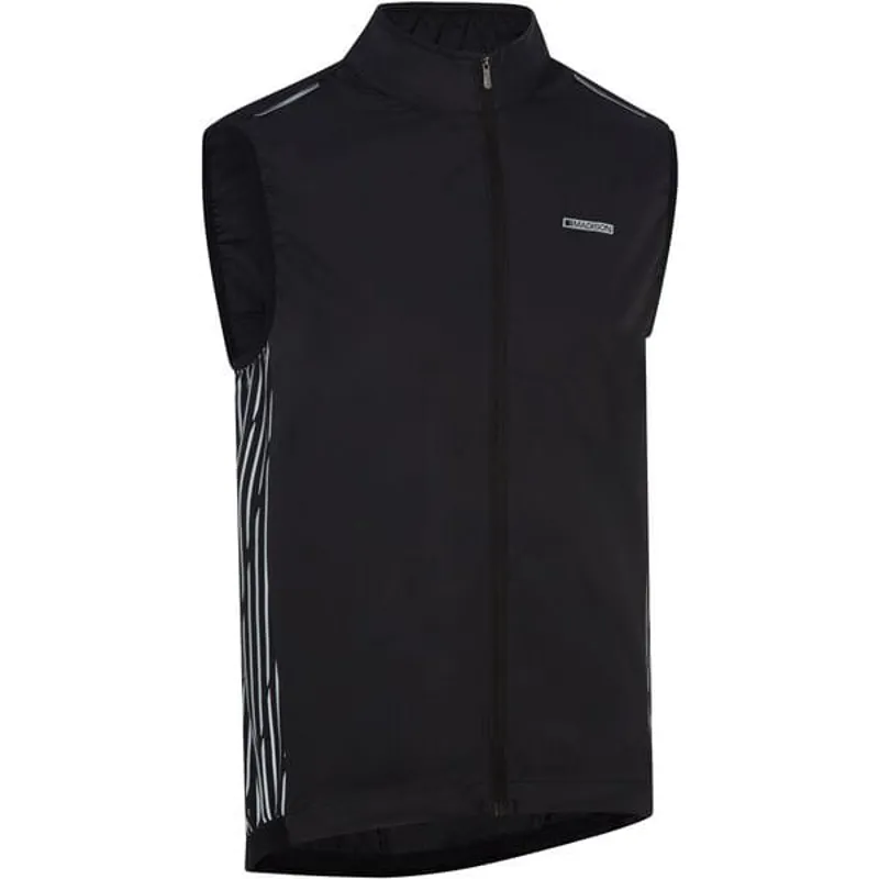 Madison Stellar Reflective Windproof Men's Gilet - Black-1