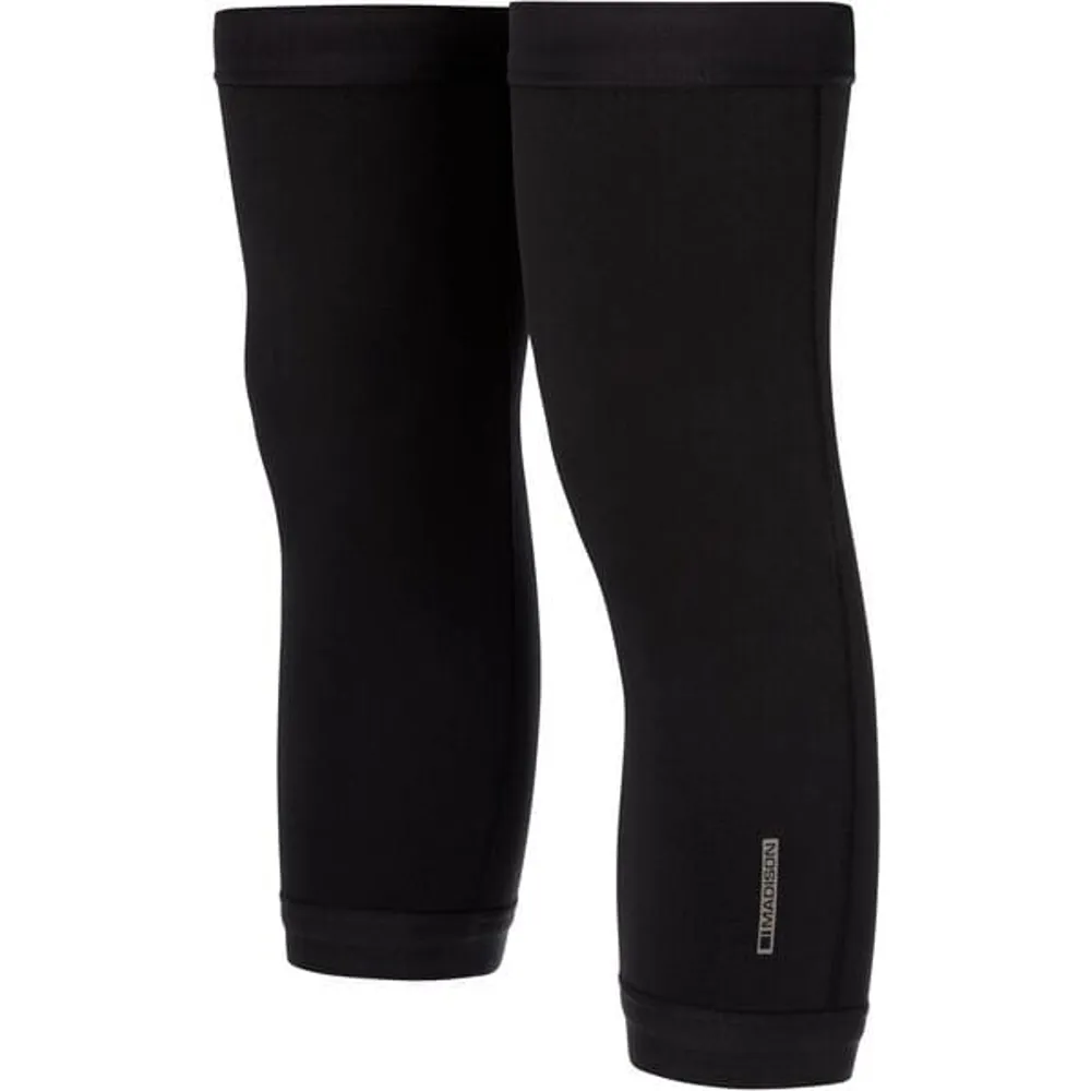 uPRISE Bikes Madison DTE Isoler Thermal Knee Warmers - Black | Price match, 365 day return s, 18-Month Warranty, Finance Available & Free UK Delivery