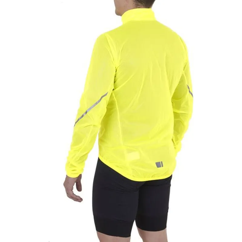 Madison Flux 2L Ultra-Packable Waterproof Men's Jacket - Hi-Viz Yellow-3