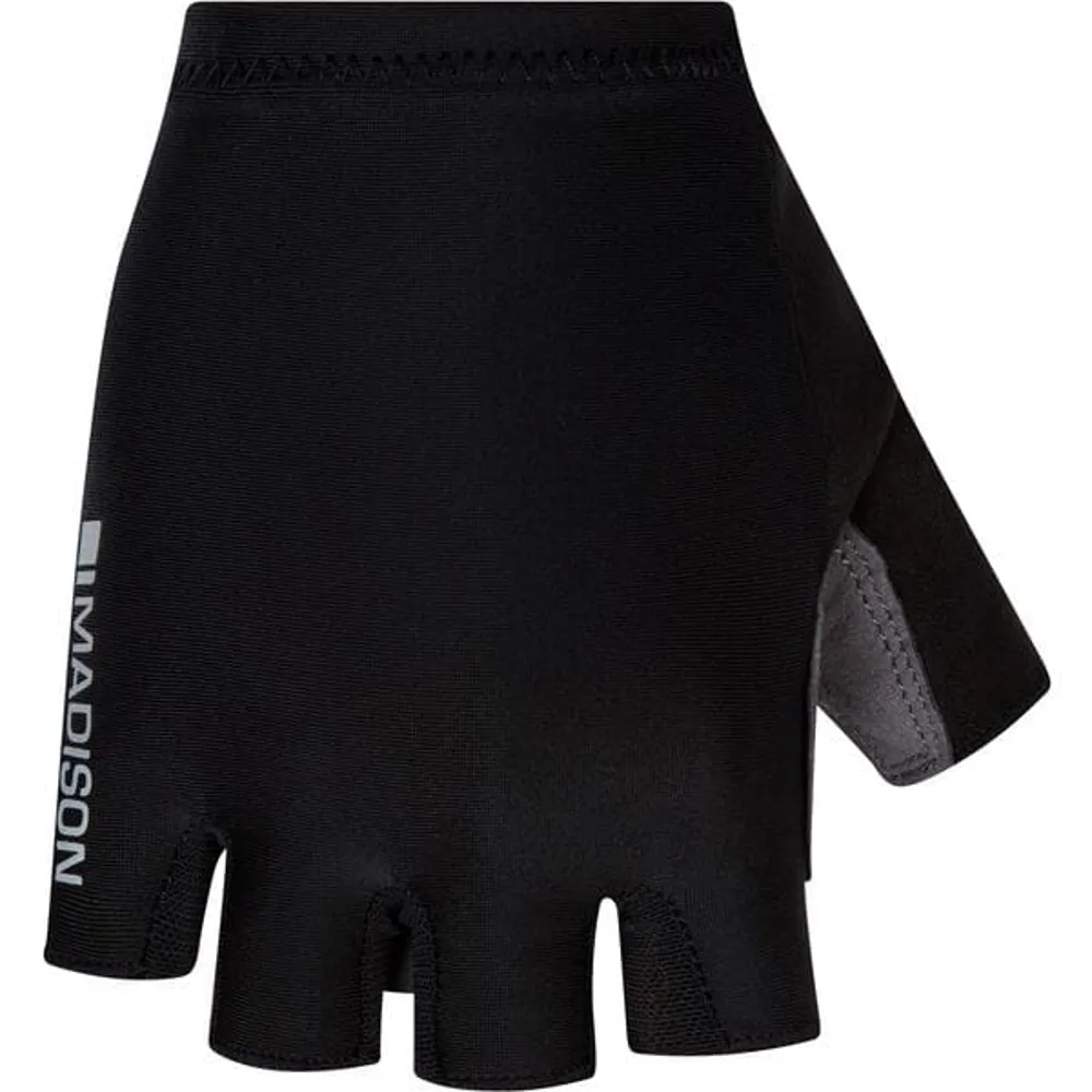 uPRISE Bikes Madison Freewheel Short Finger Gloves - Black | Price match, 365 day return s, 18-Month Warranty, Finance Available & Free UK Delivery