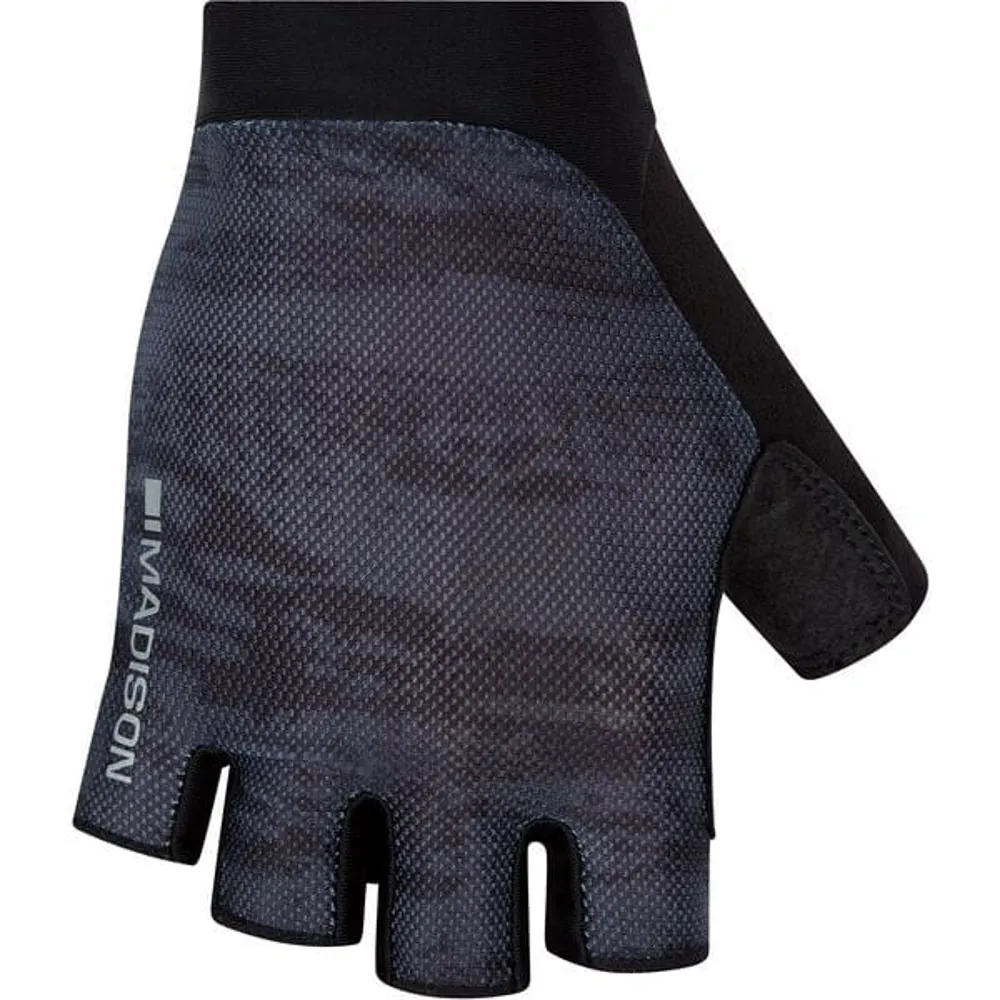 uPRISE Bikes Madison Flux Performance Short Finger Gloves - Navy Haze | Price match, 365 day return s, 18-Month Warranty, Finance Available & Free UK Delivery