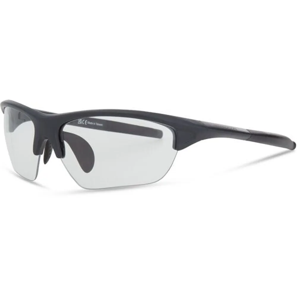 uPRISE Bikes Madison Mission II Sunglasses - Dark Grey - Clear Lens | Price match, 365 day return s, 18-Month Warranty, Finance Available & Free UK Delivery