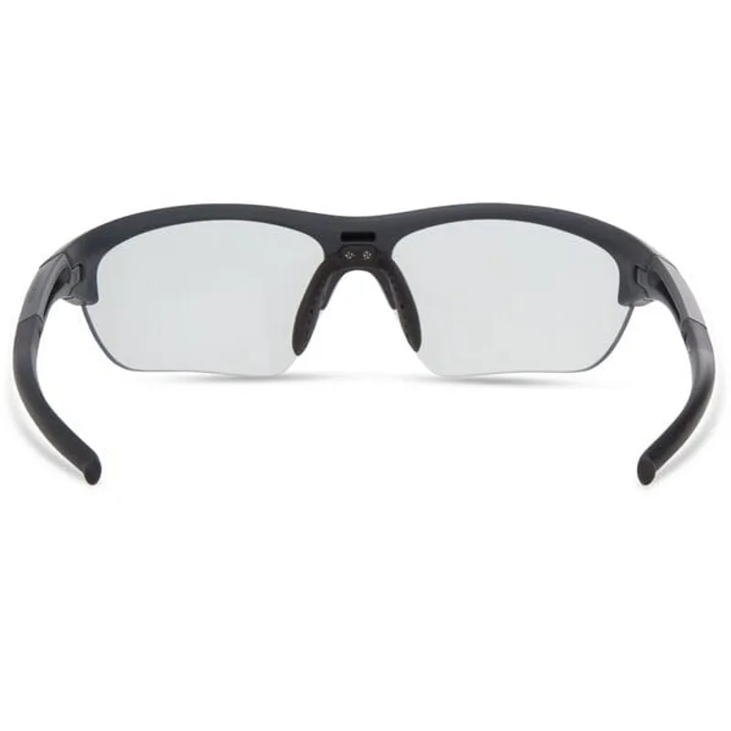 Madison Mission II Sunglasses - Dark Grey - Clear Lens-2