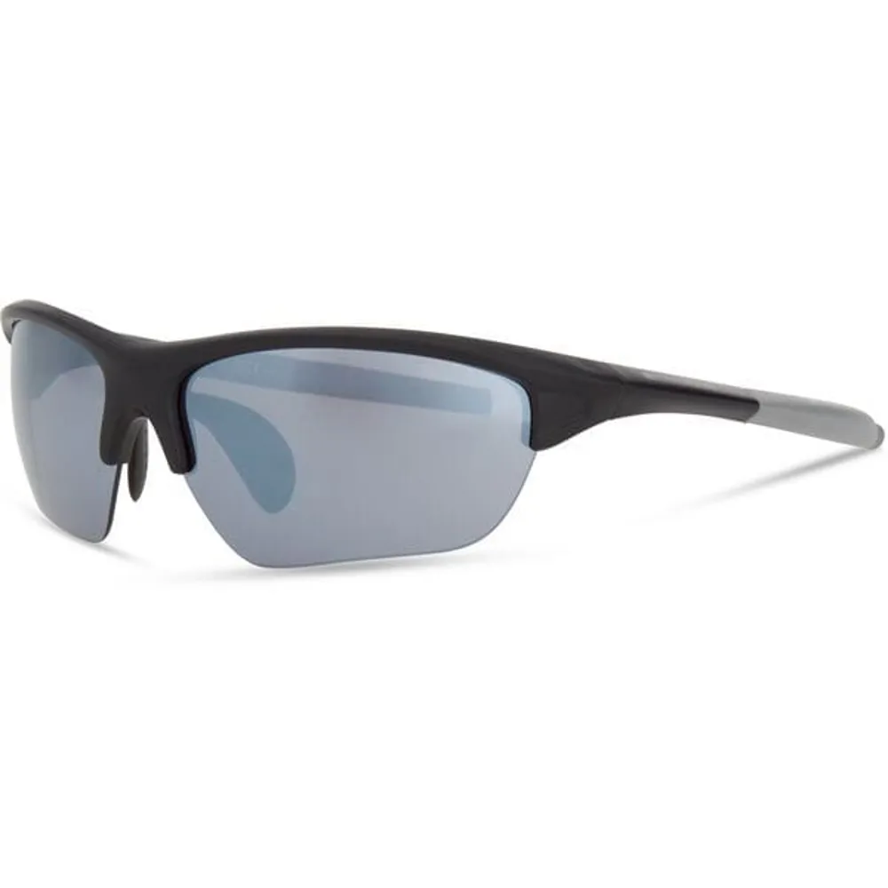 uPRISE Bikes Madison Mission II Sunglasses - Matt Black - Silver Mirror Lens | Price match, 365 day returns, 18-Month Warranty, Finance Available & Free UK Delivery