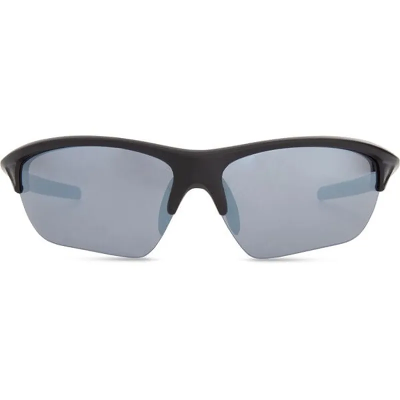 Madison Mission II Sunglasses - Matt Black/Silver Mirror Lens-3