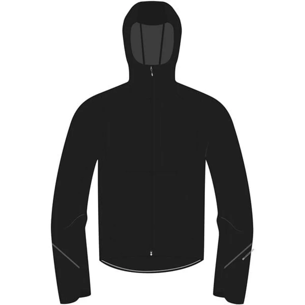 uPRISE Bikes Madison Flux 3L Waterproof Men's Jacket - Black | Price match, 365 day return s, 18-Month Warranty, Finance Available & Free UK Delivery