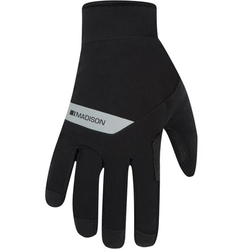 uPRISE Bikes Madison DTE Prima Thermal Waterproof Long Finger Gloves - Black | Price match, 365 day return s, 18-Month Warranty, Finance Available & Free UK Delivery